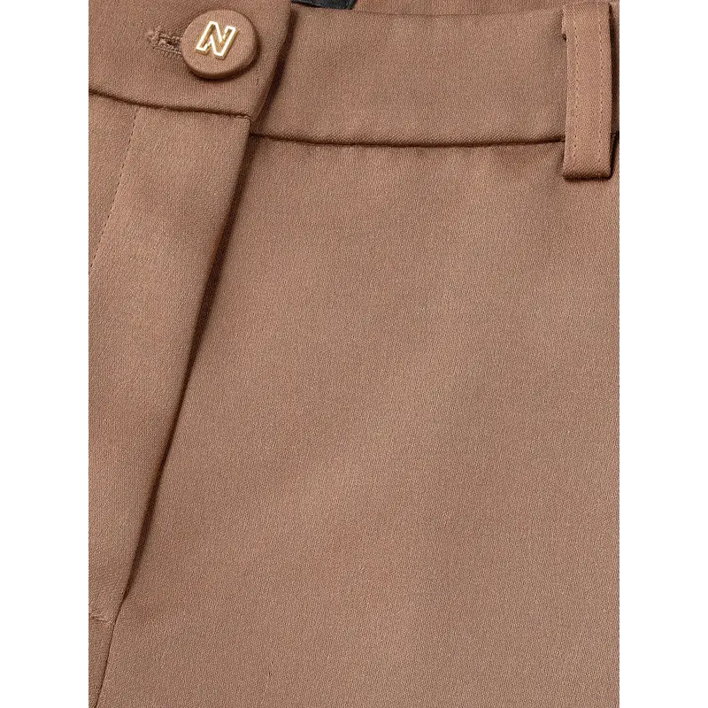 Short Satijn Omahah Walnut Nikkie