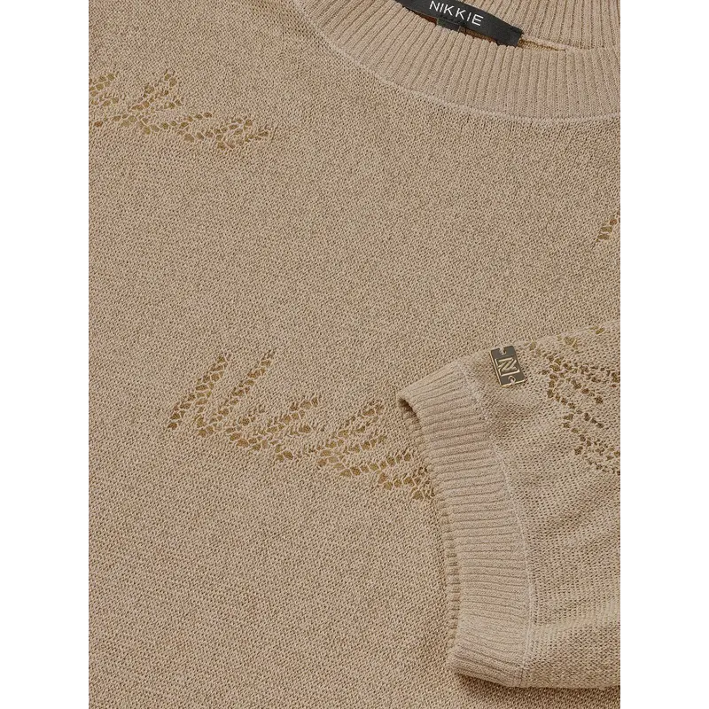 Top Omarah Lurex Praline Nikkie