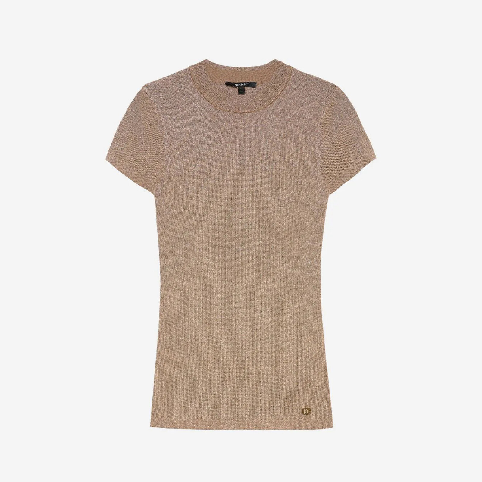 Nikkie Top Jofli Lurex Walnut nikkie