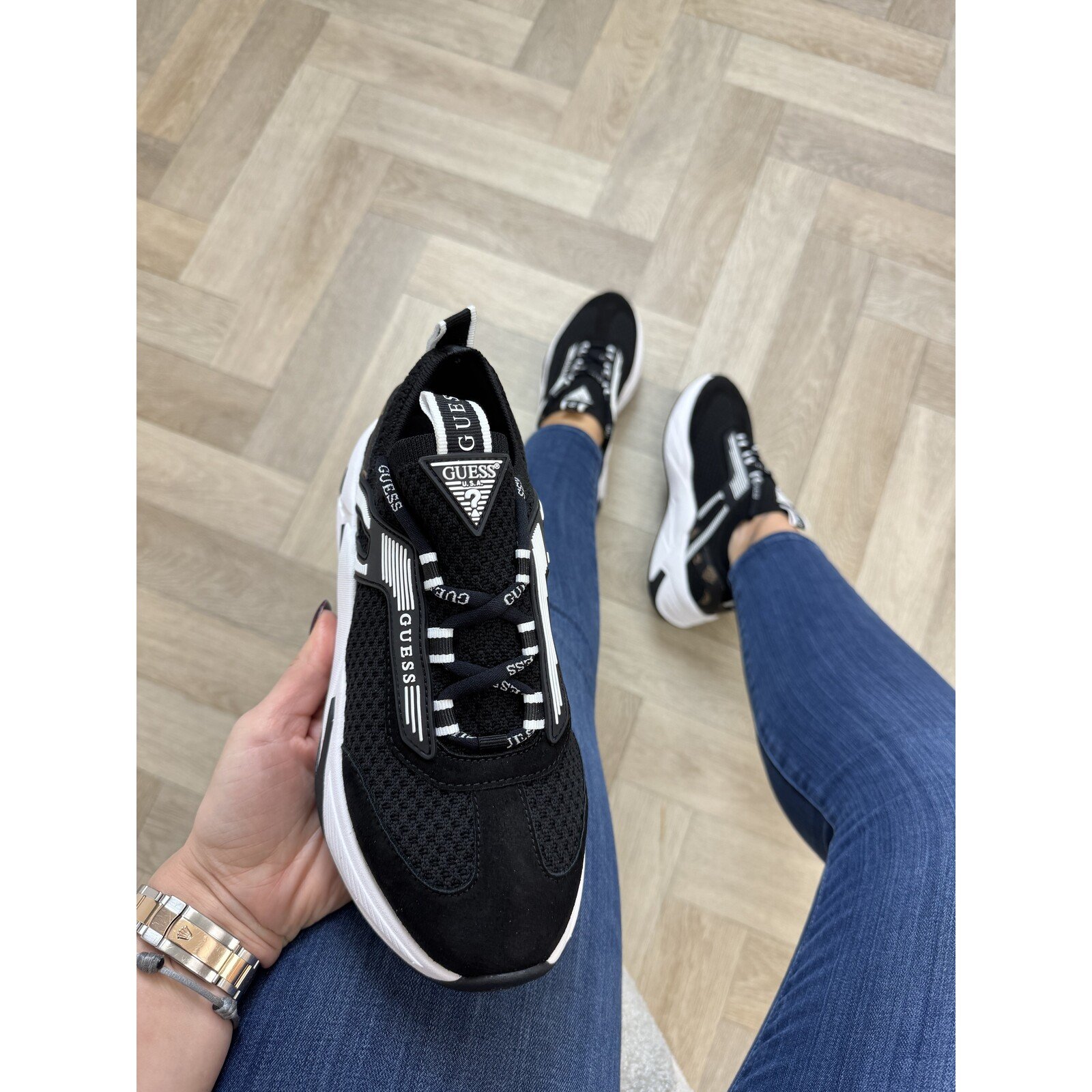 Guess Sneakers Genga Black Guess 984