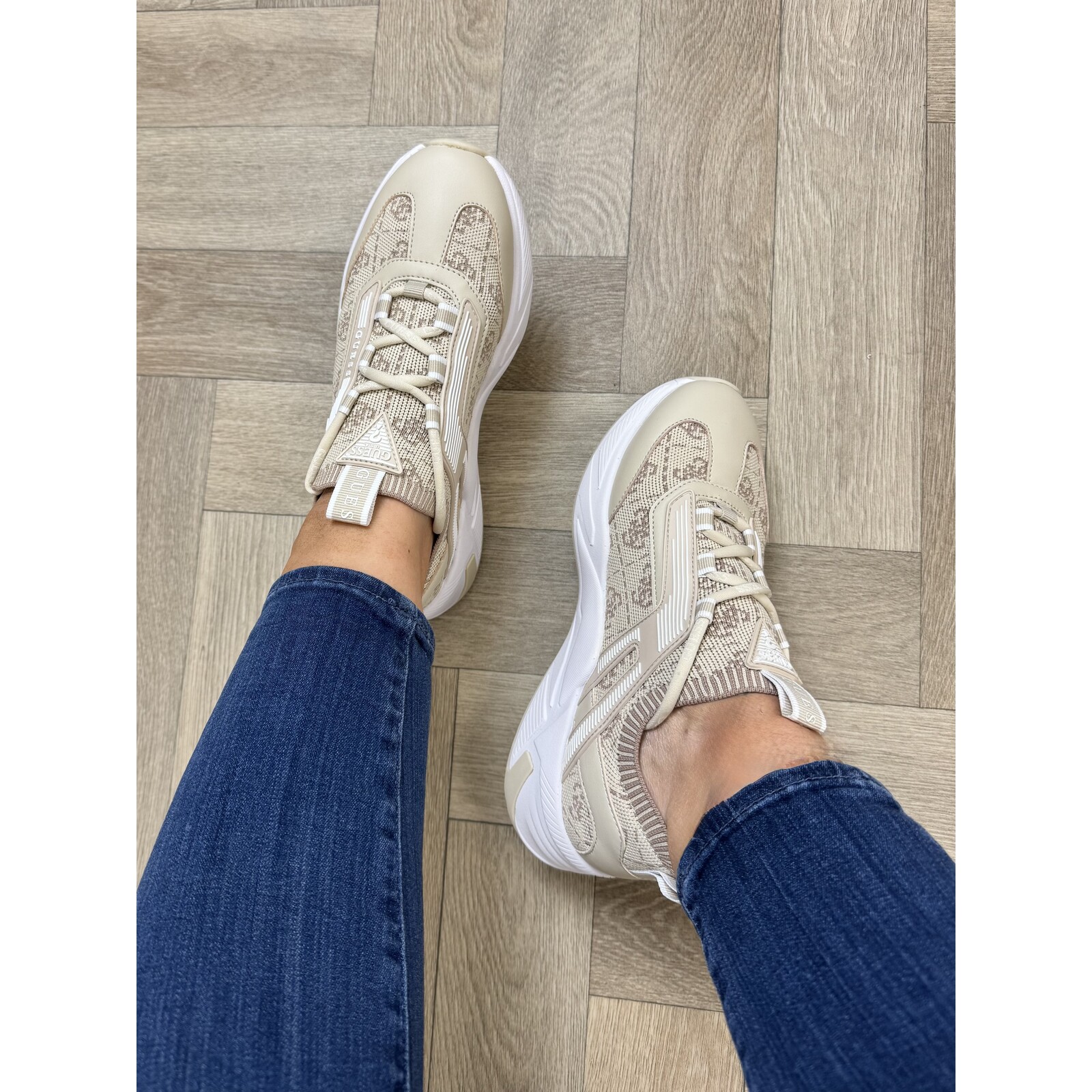 Guess Sneakers Genga Multi Beige Guess 982