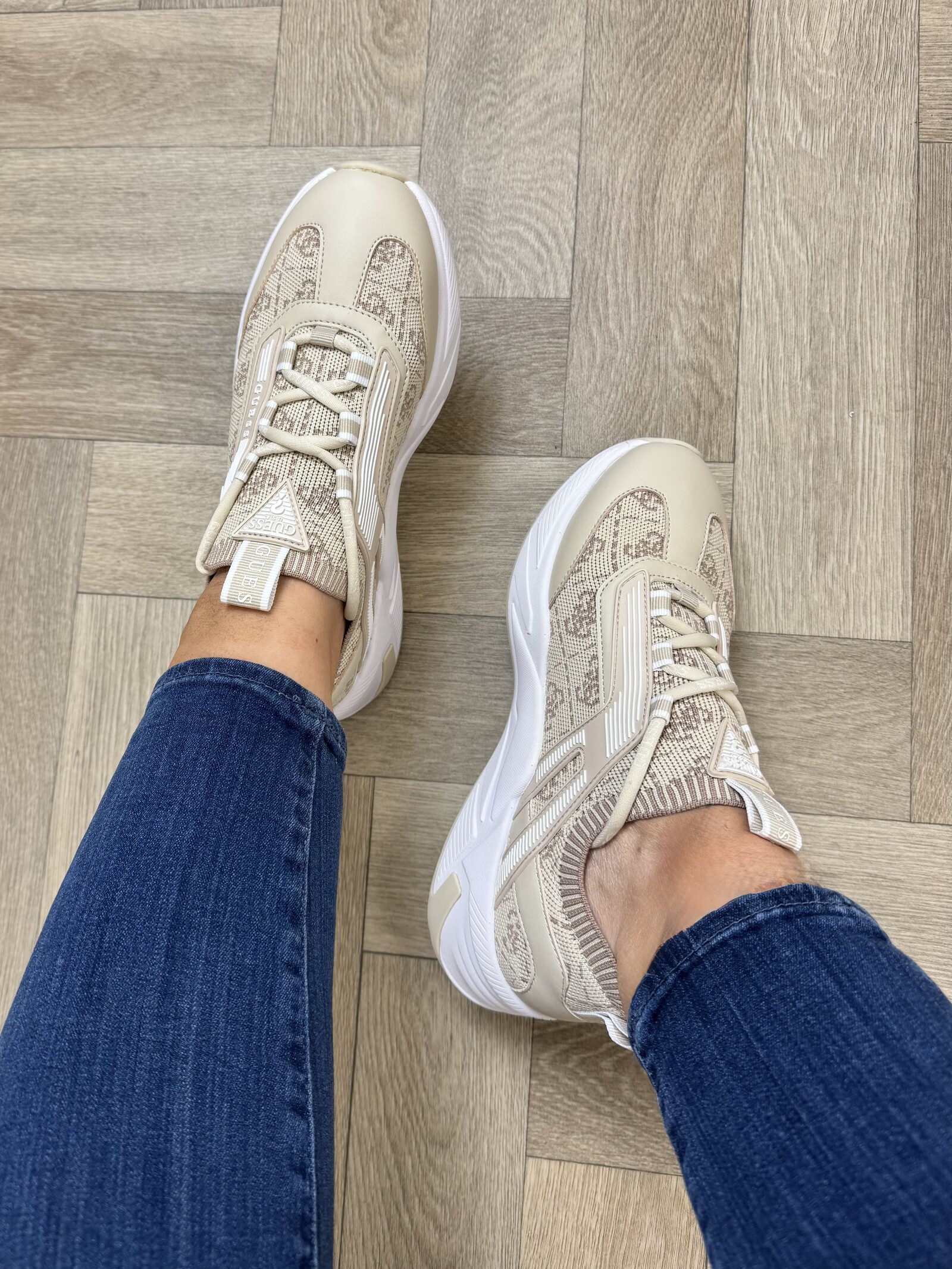 Guess Sneakers Genga Multi Beige Guess 982