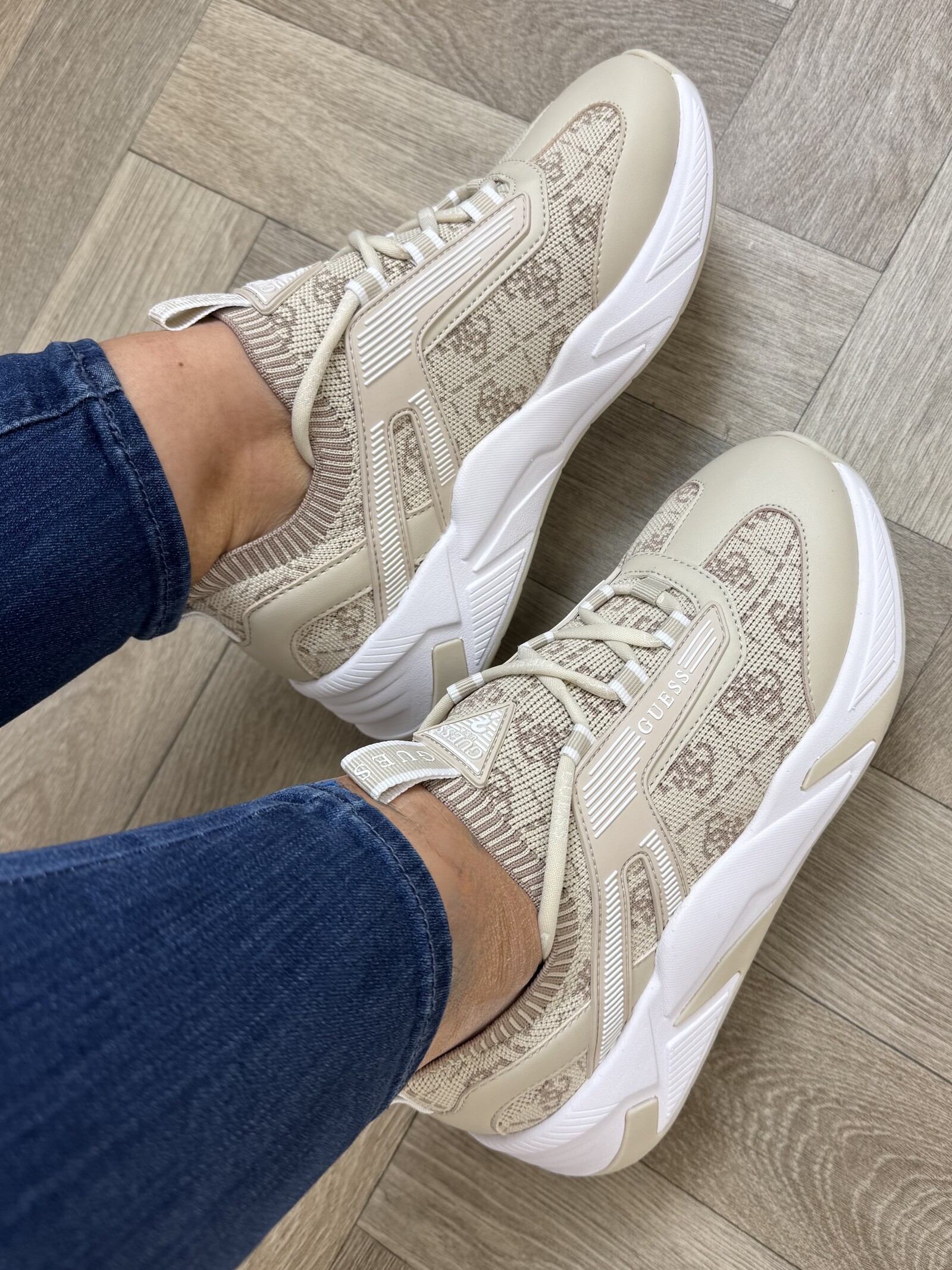 Guess Sneakers Genga Multi Beige Guess 982