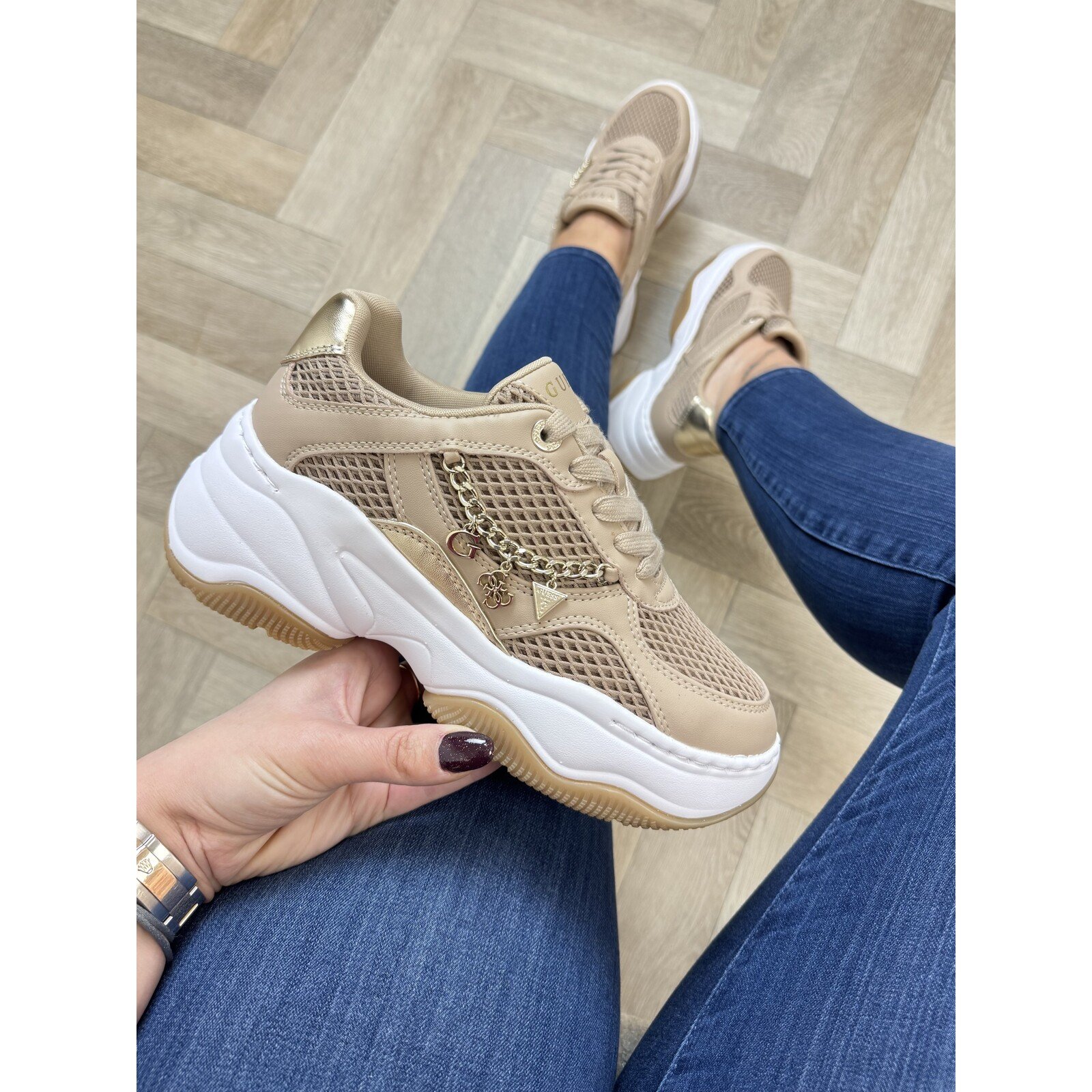 Guess Sneakers Harpaa Oat Guess 981