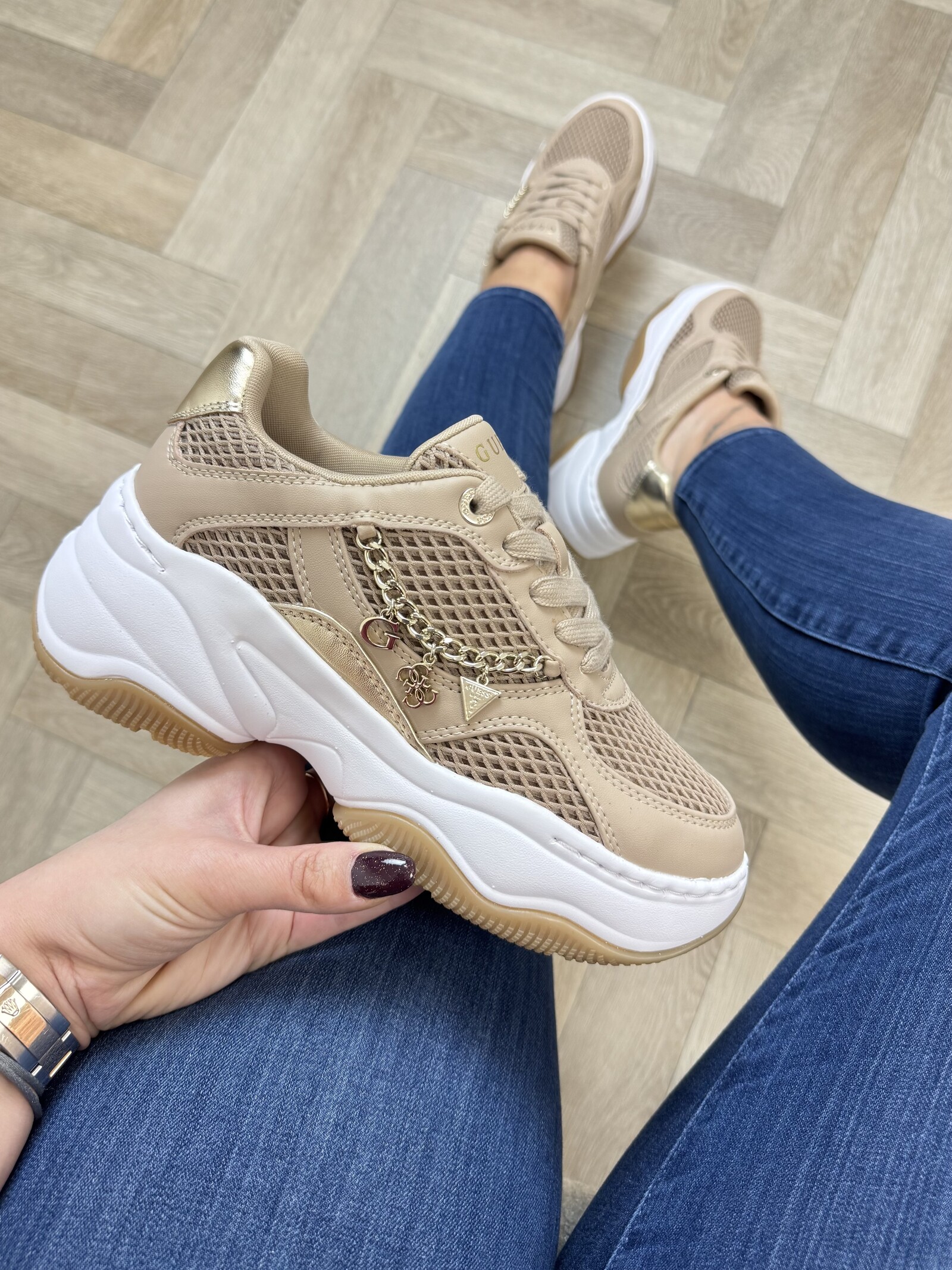 Guess Sneakers Harpaa Oat Guess 981