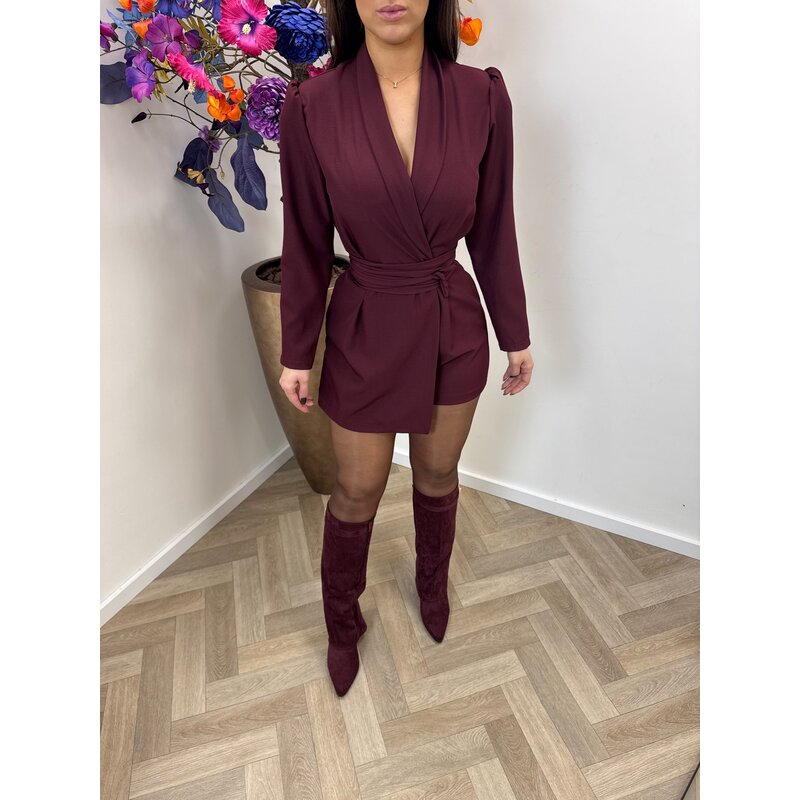 Jumpsuit Estelle Bordeaux