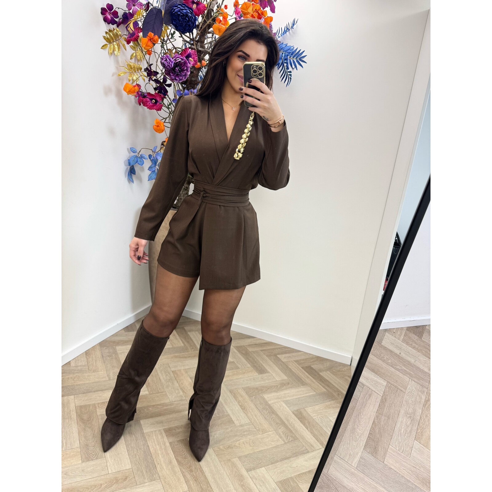 Jumpsuit Estelle Choco