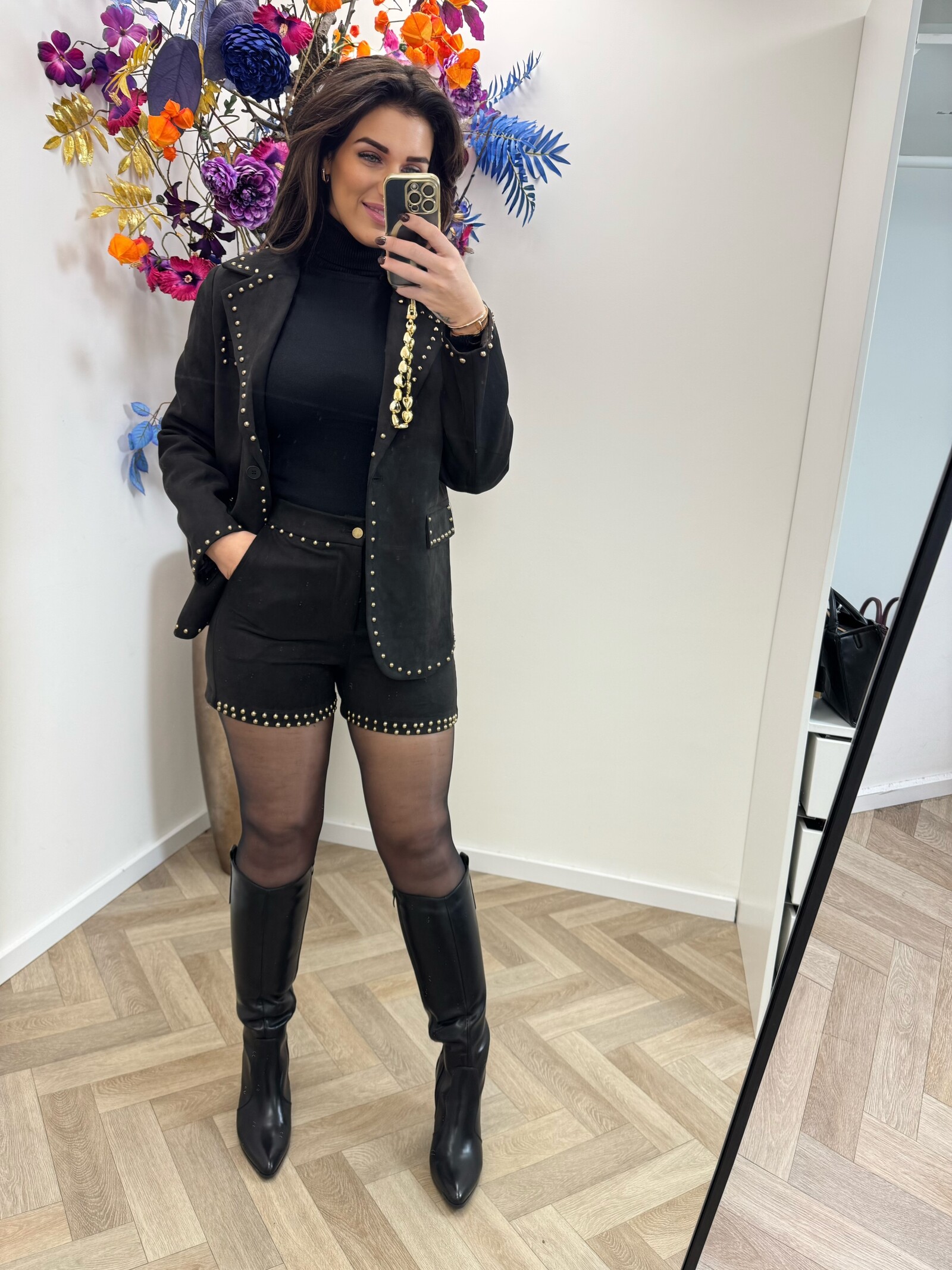 Blazer Suede studs 66686 Black