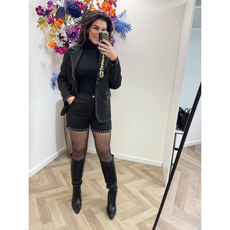 Blazer Suede studs 66686 Black