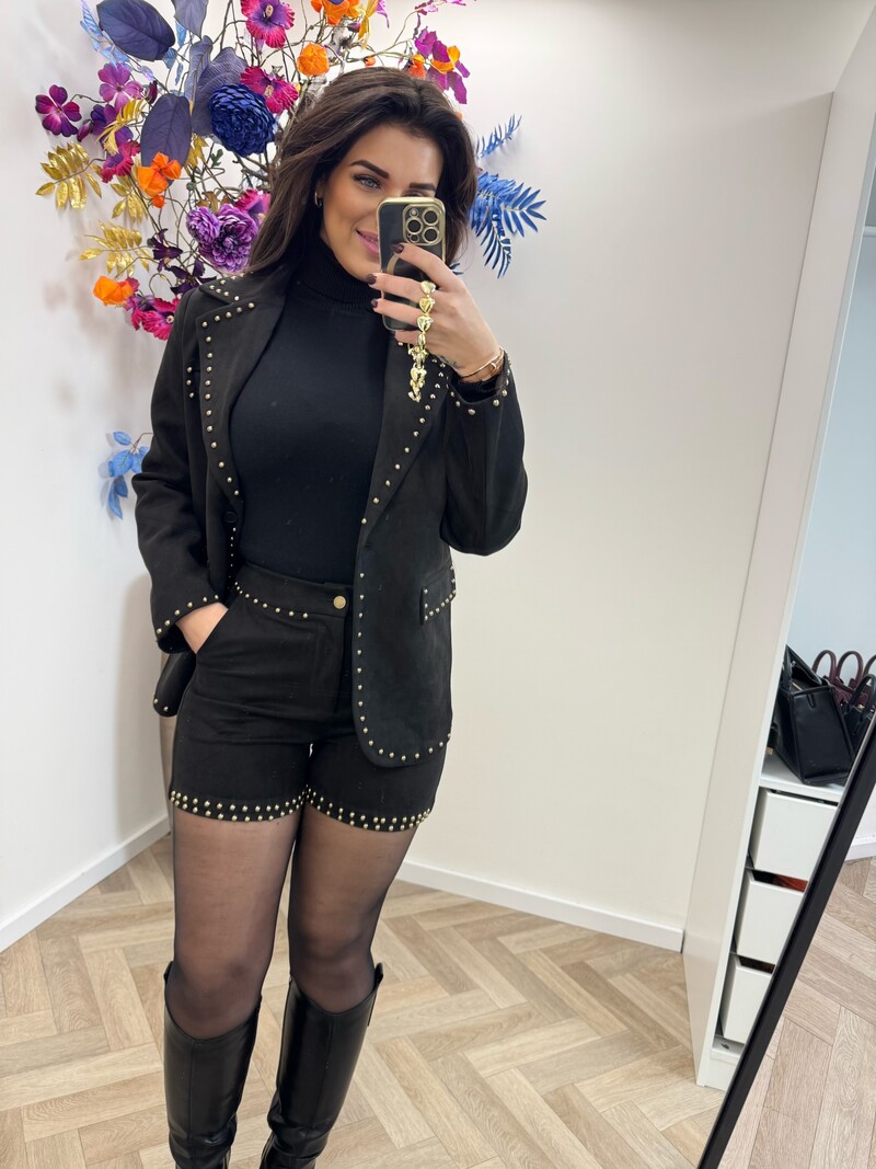 Blazer Suede studs 66686 Black