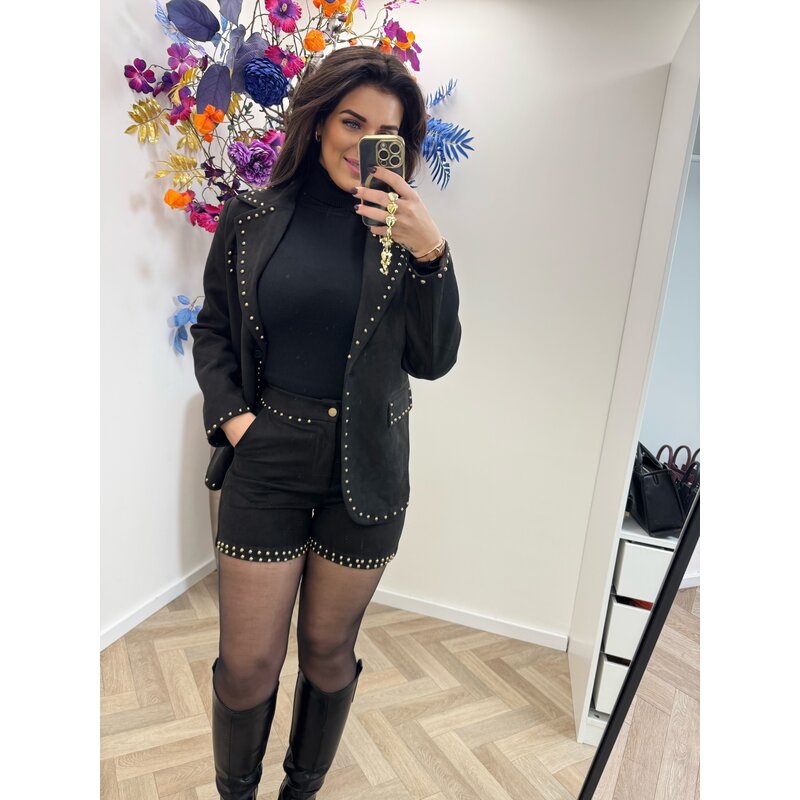 Blazer Suede studs 66686 Black