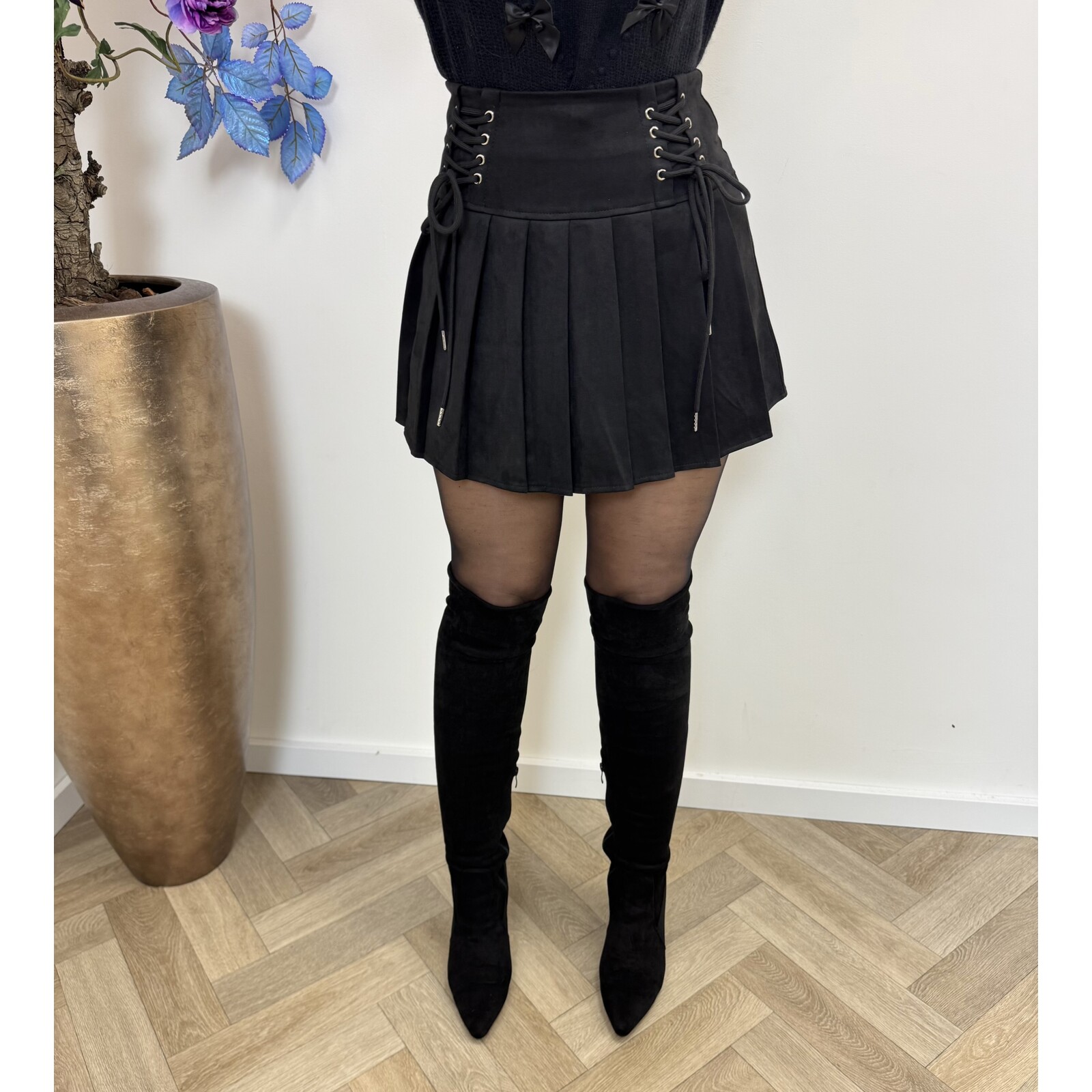 Skort Suede Lizzy 2105 Black