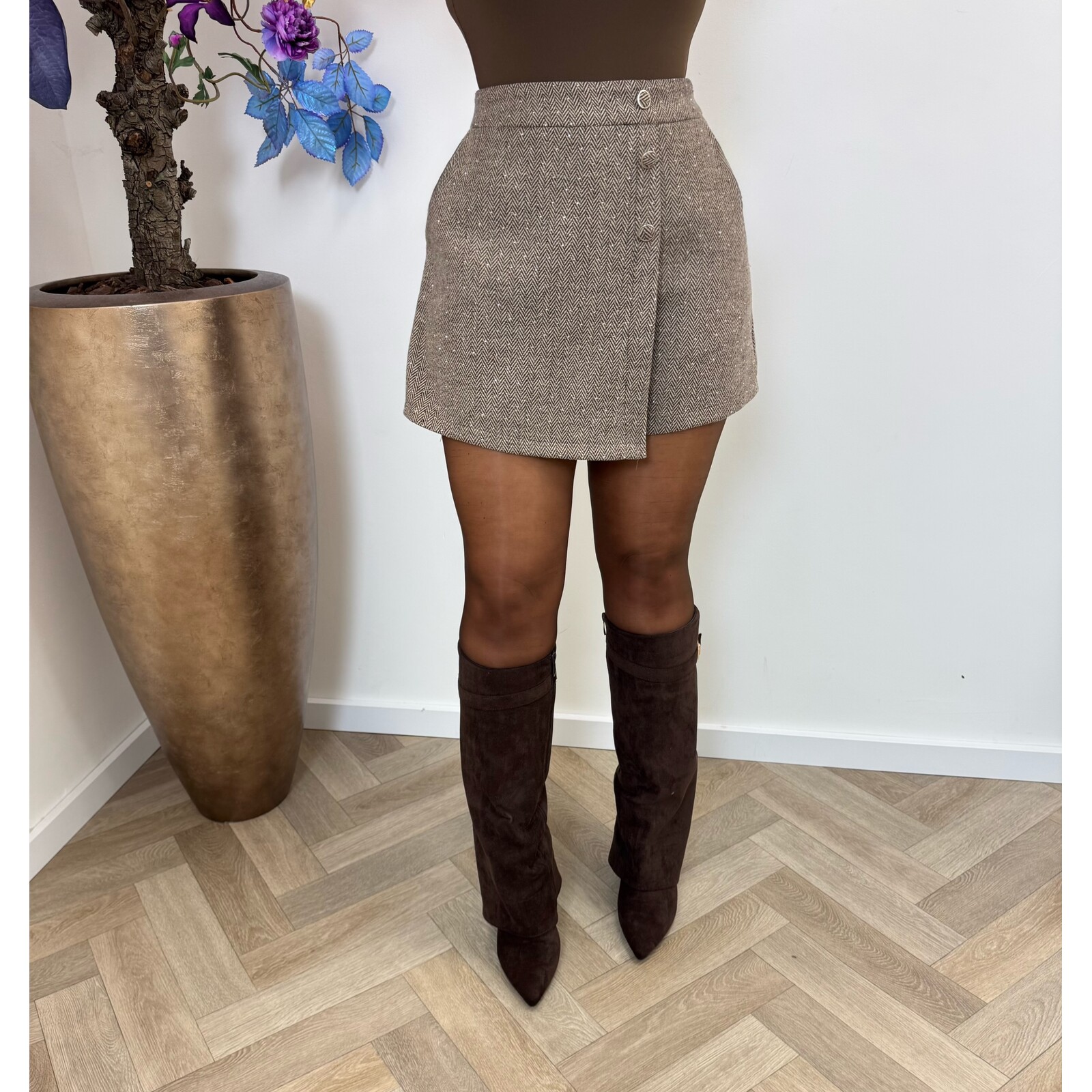 Skort Mini Studs Cafe ZP772