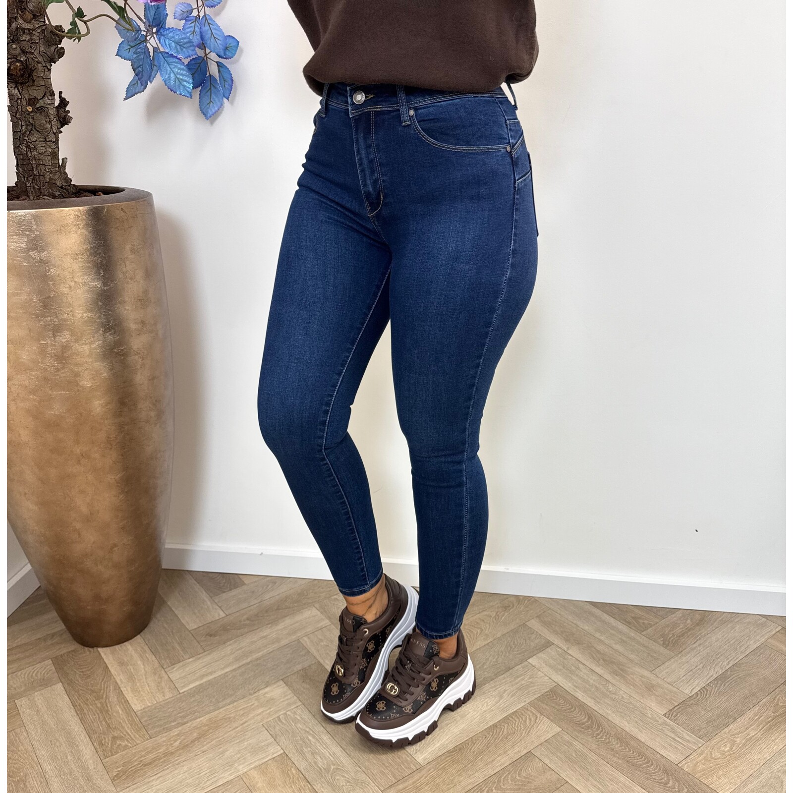 Jeans Skinny Vivid Dark Blue B193