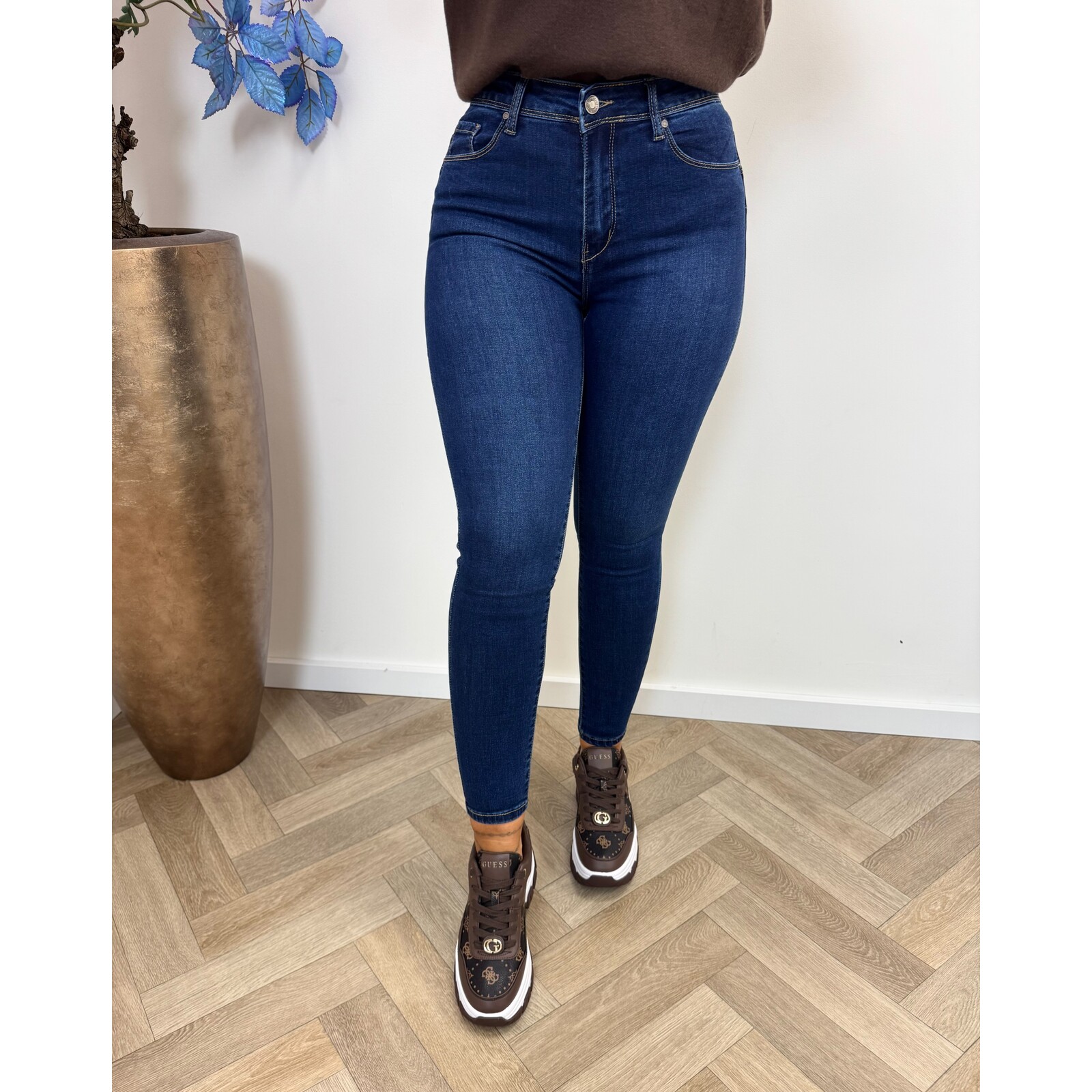 Jeans Skinny Vivid Dark Blue B193