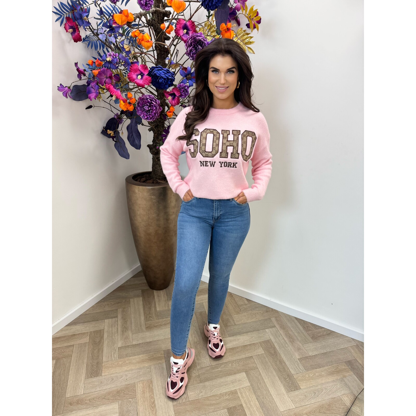 Trui Soho Designer M1055 Pink