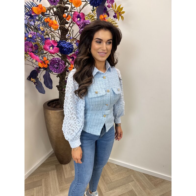 Gilet Cecile ZP1048  Light Blue