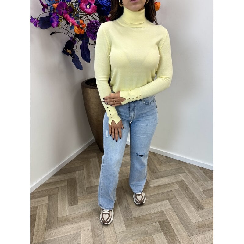 Col top button LP005 Light yellow