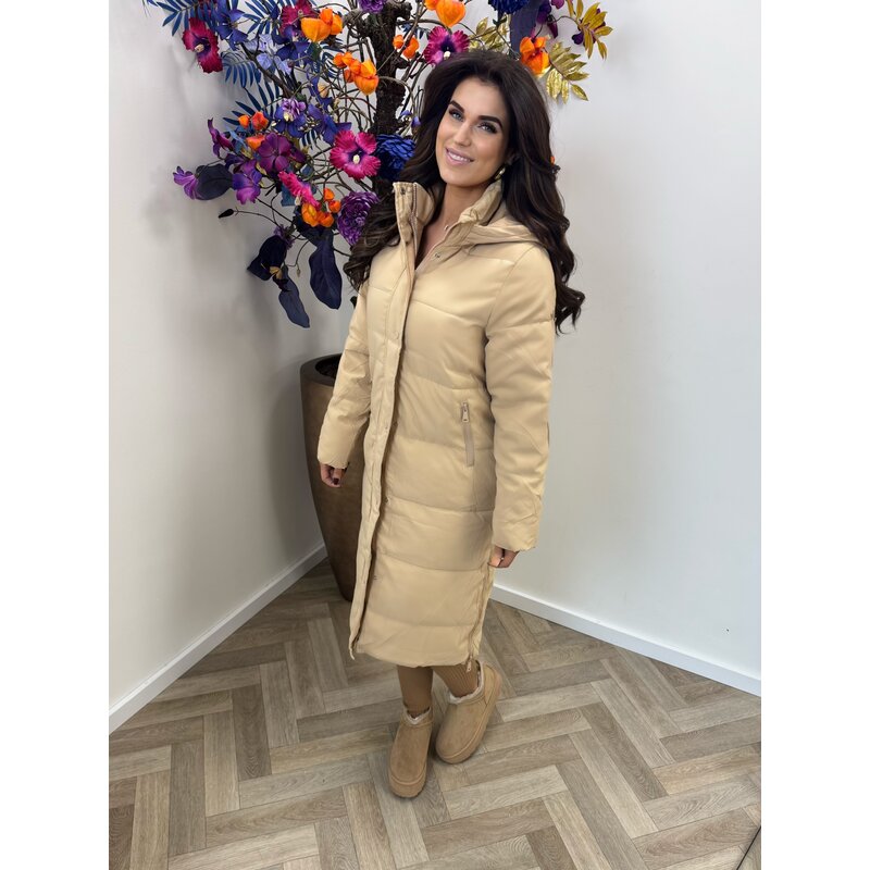 Long Jacket Yumi LM9911 beige SPECIAL DEAL