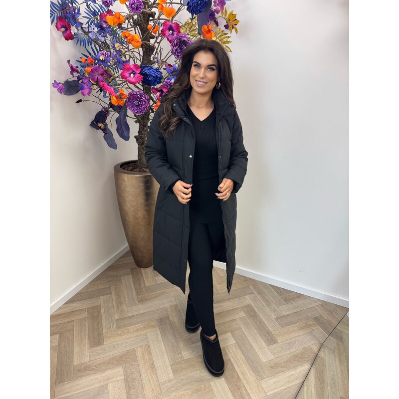 Long Jacket Yumi LM9911 Black SPECIAL DEAL