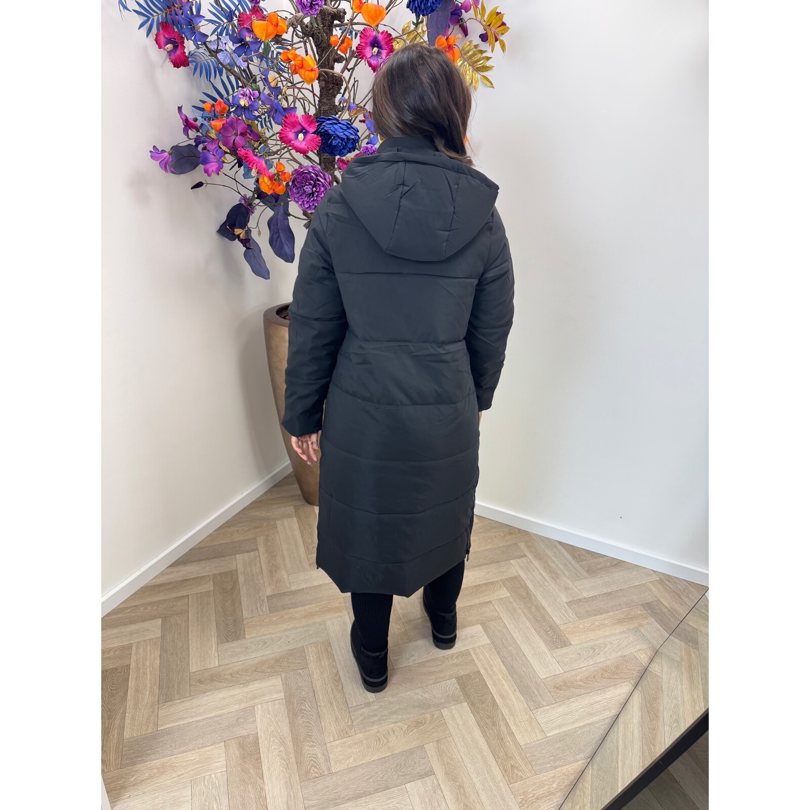 Long Jacket Yumi LM9911 Black SPECIAL DEAL