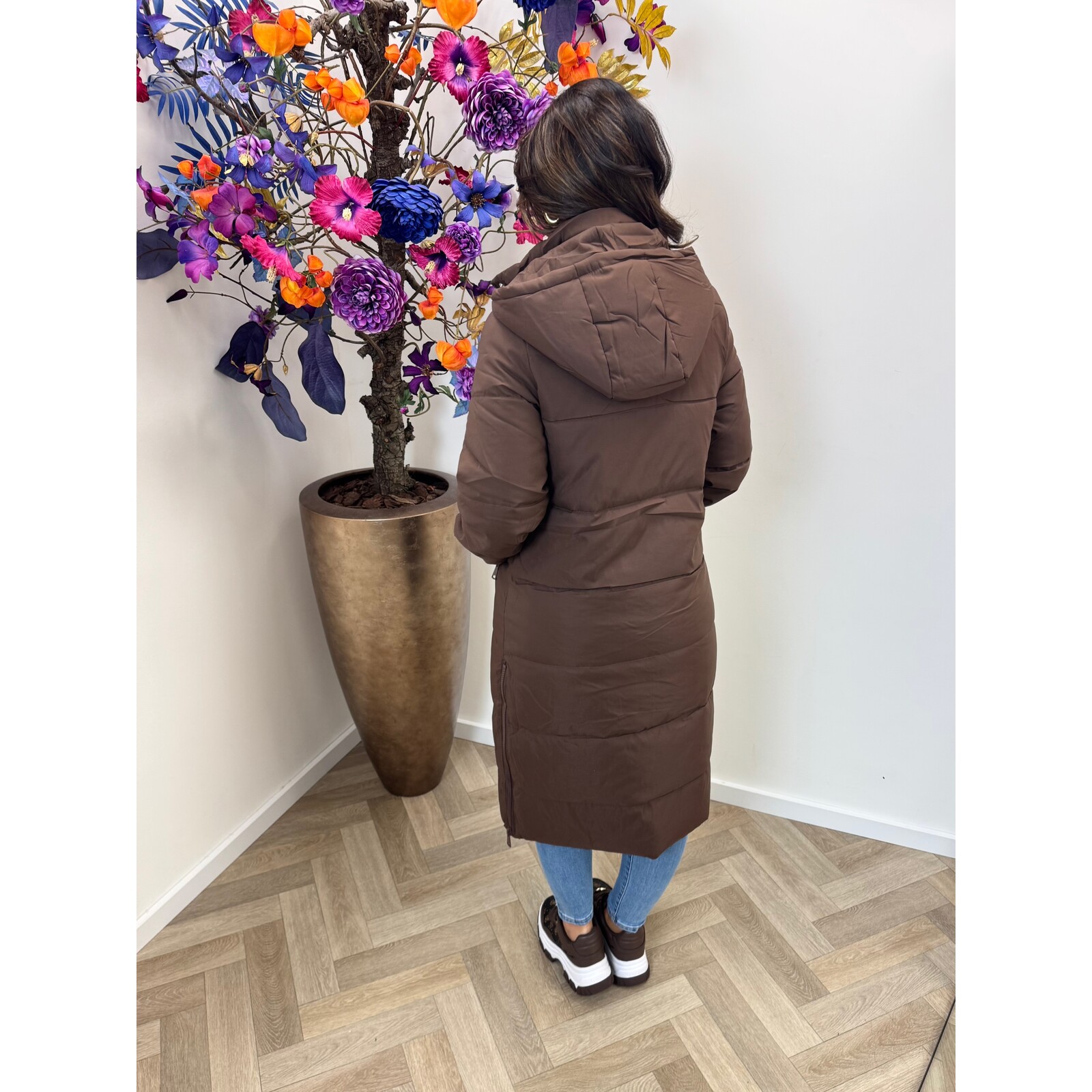 Long Jacket Yumi LM9911 Choco SPECIAL DEAL