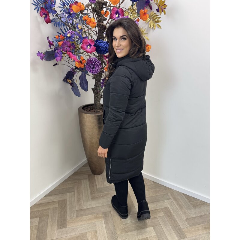 Long Jacket Djessy KL006 black SPECIAL DEAL