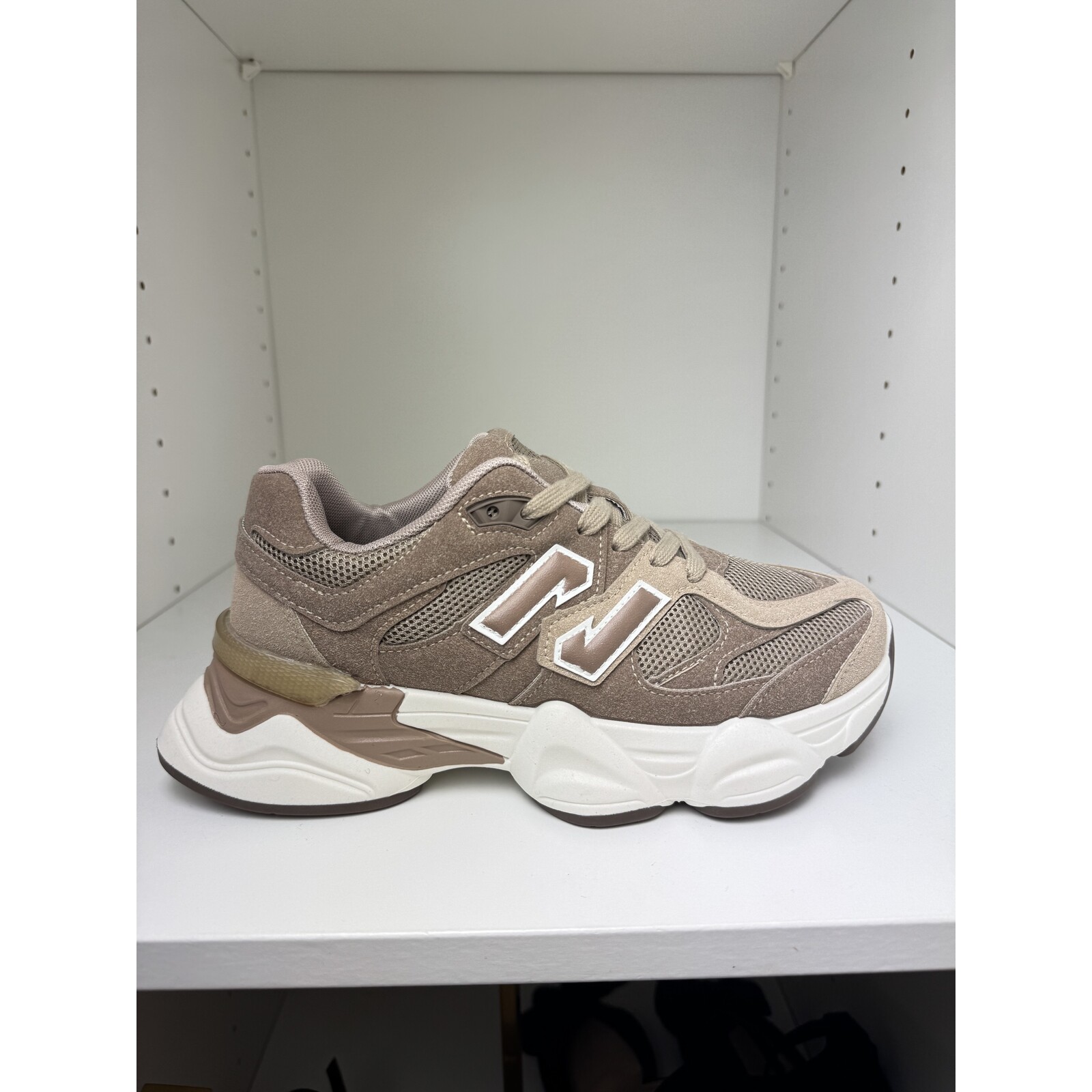 Sneakers N logo BS2232 Light Choco