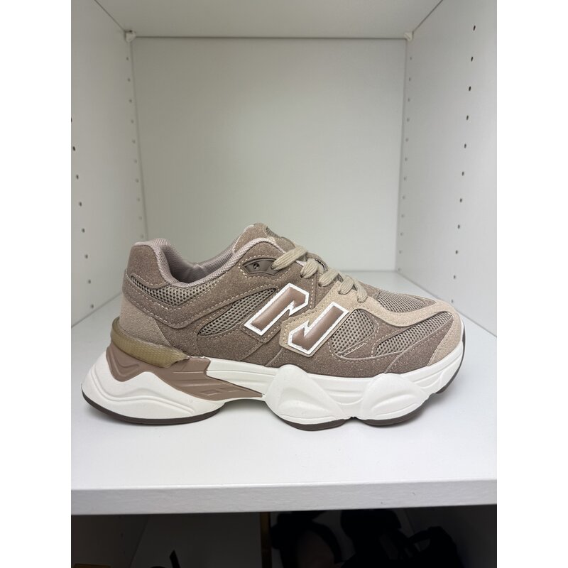 Sneakers N logo BS2232 Light Choco