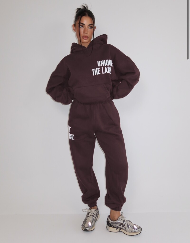 Hoodie  Elyana Unique the Label Cacao