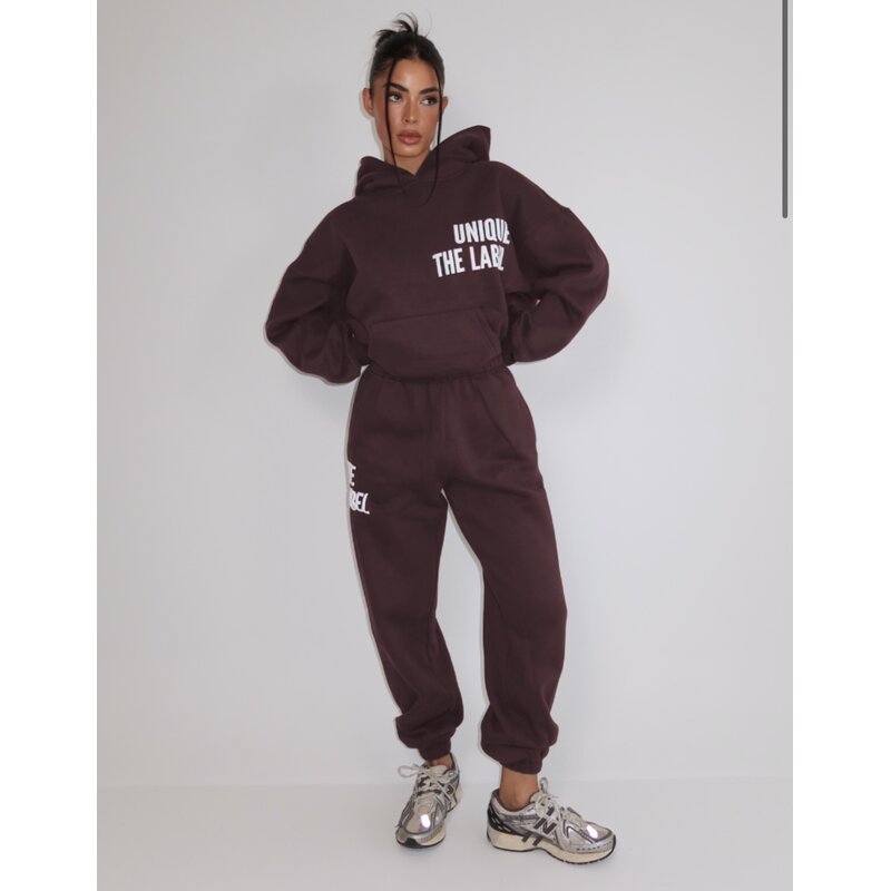 Hoodie  Elyana Unique the Label Cacao