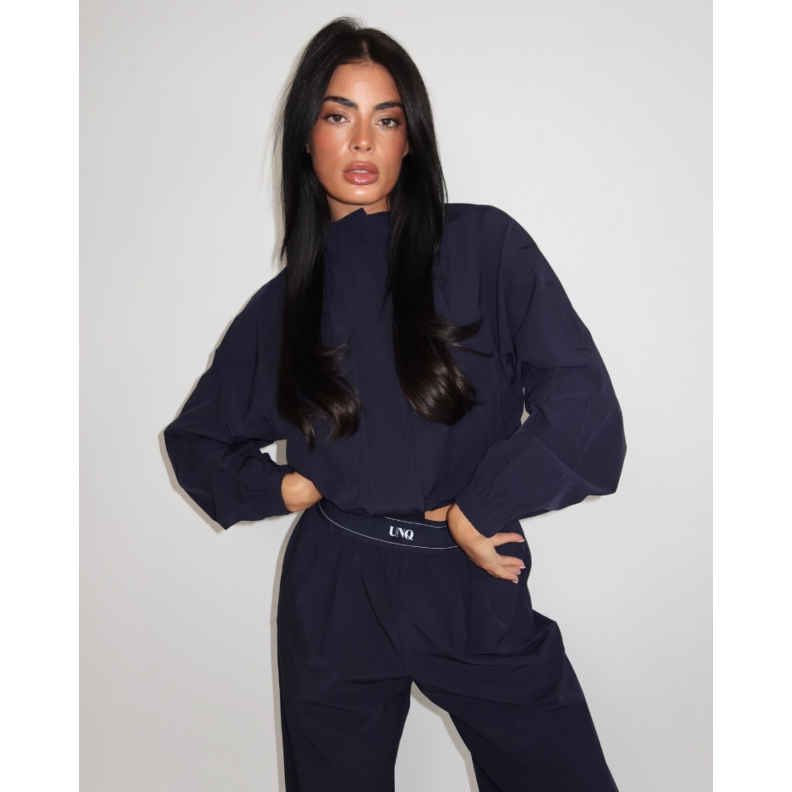 Unique The Label Zip Jacket Gigi Unique the Label Navy