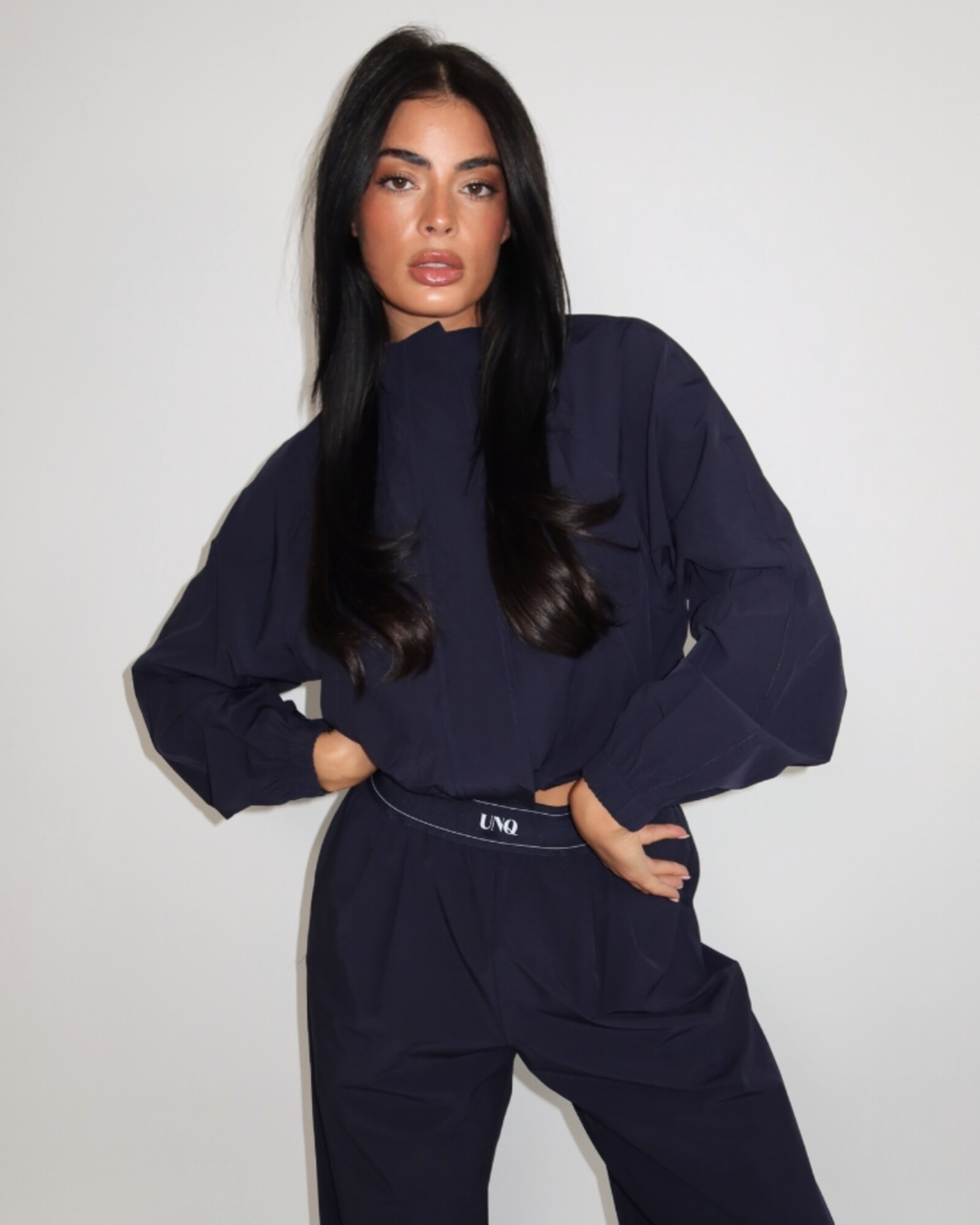 Unique The Label Zip Jacket Gigi Unique the Label Navy