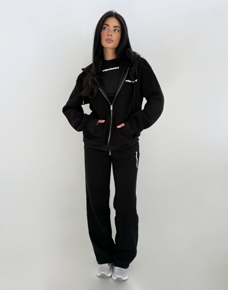 Zip Jacket Imani Black Unique the Label black