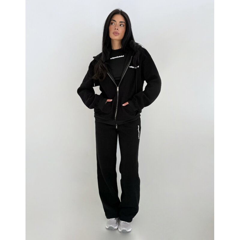 Zip Jacket Imani Black Unique the Label black