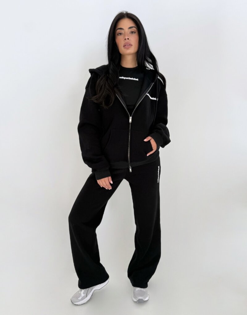 Zip Jacket Imani Black Unique the Label black