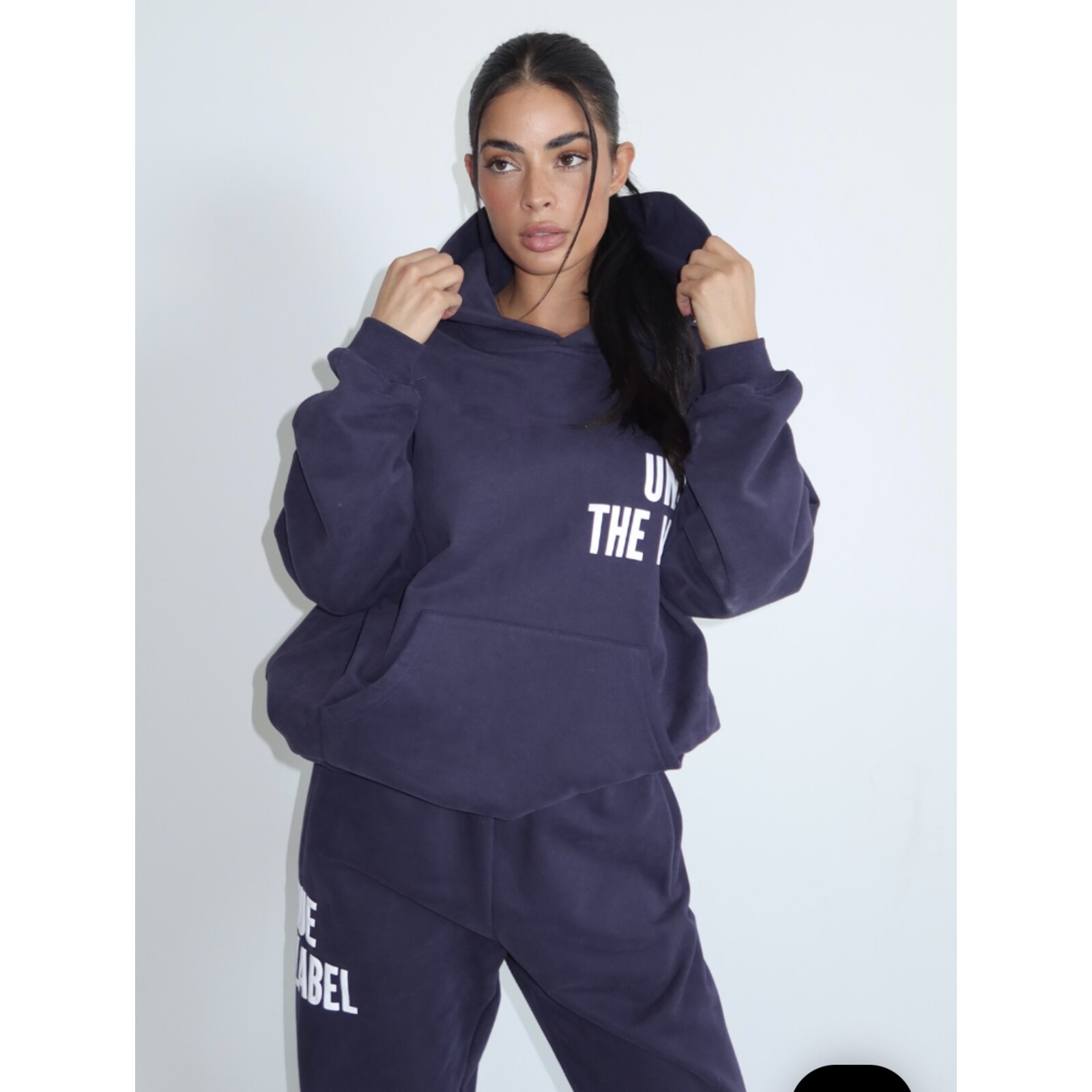 Unique The Label Hoodie Elyana Unique the Label Navy