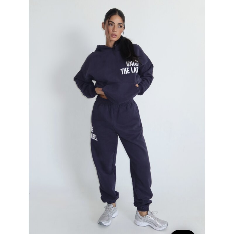 Hoodie Elyana Unique the Label Navy