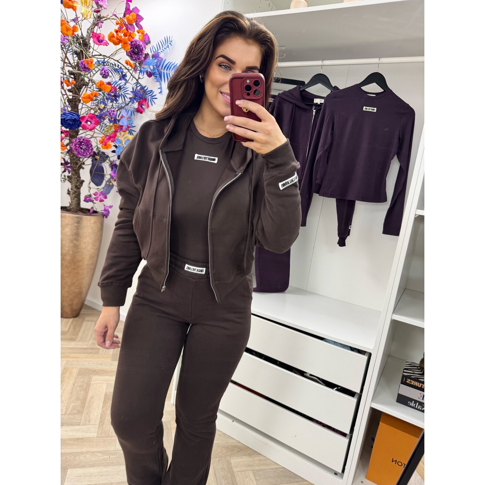 Unique The Label Vest Molly Unique the Label Cacao