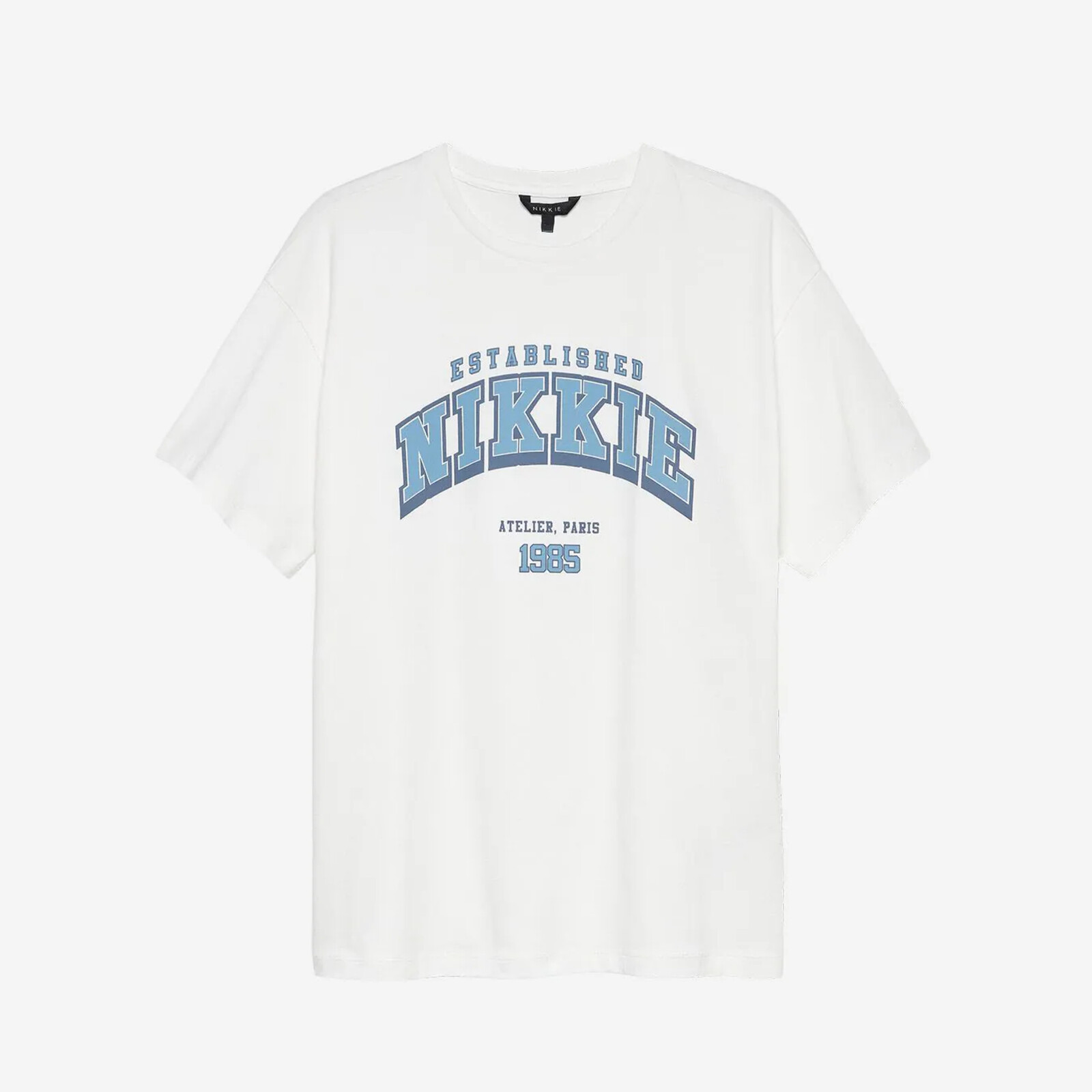 Nikkie T-shirt 1985 Nikkie Star White