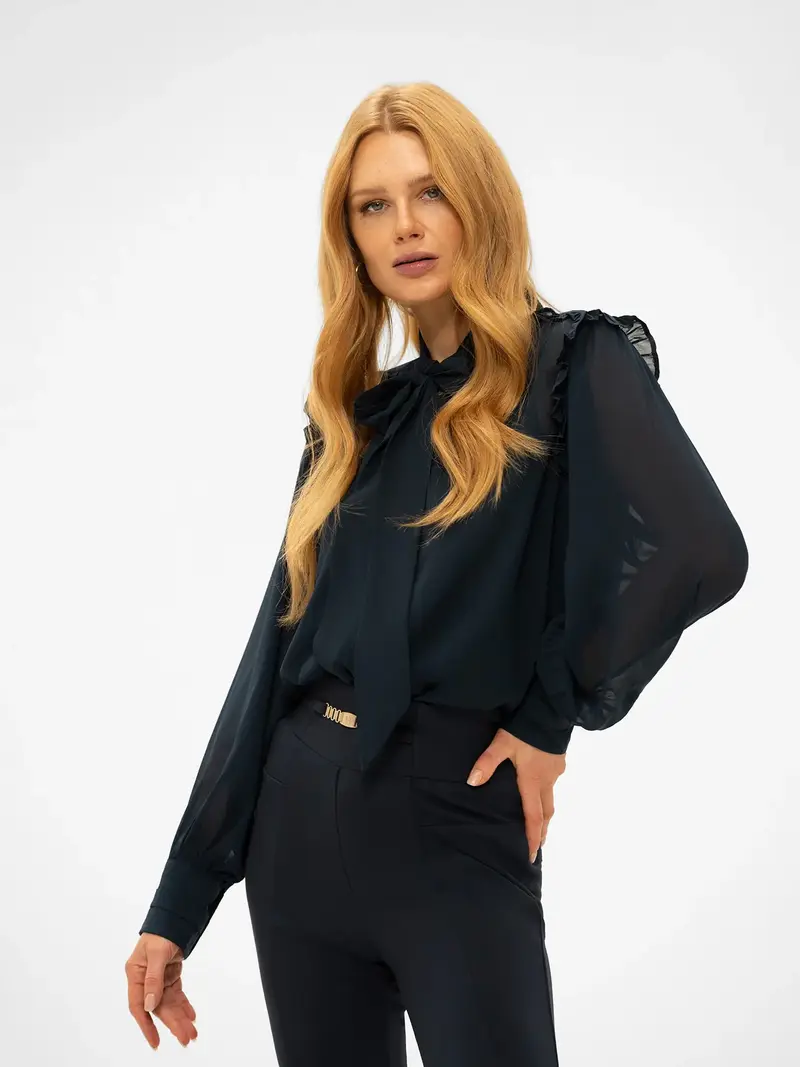 Blouse Pragues After Midnight blue Nikkie