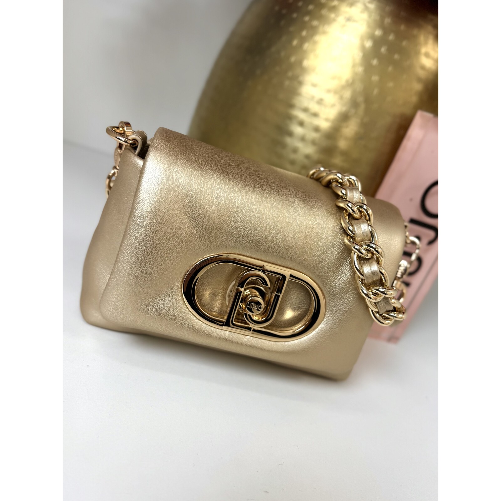 Liu-Jo Bag Lapuffy Light Gold 1068 Liu Jo