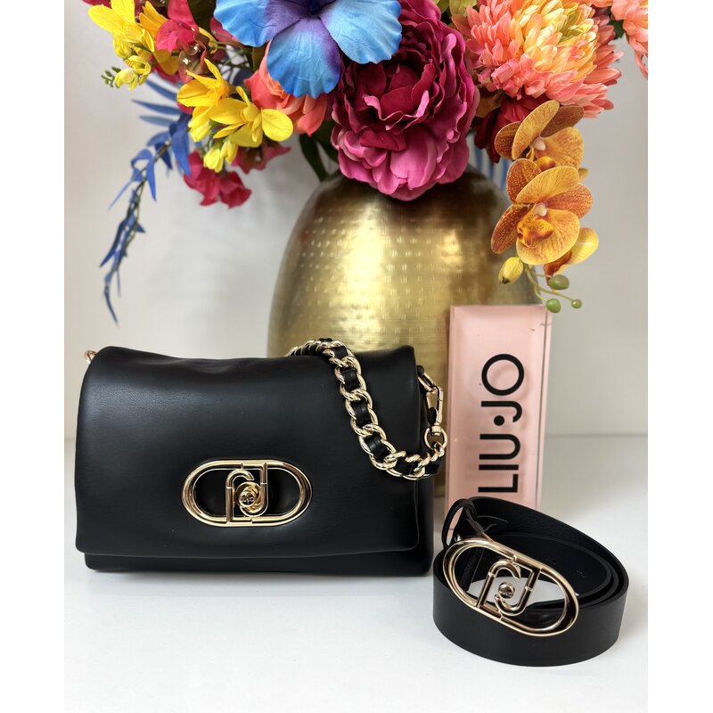 Bag Lapuffy black 1069 Liu Jo