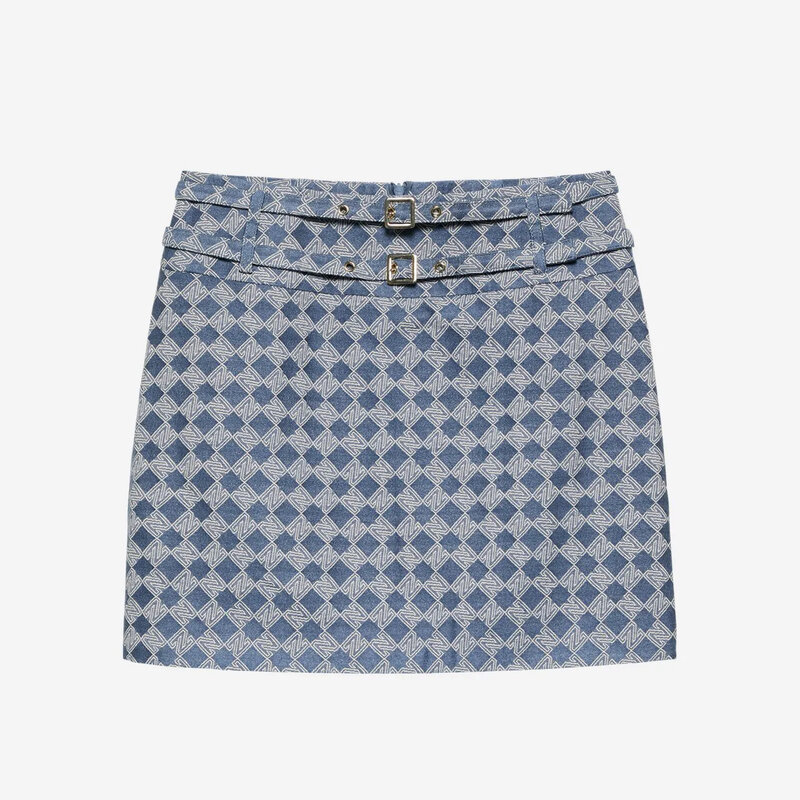 Skirt Parole Misty Denim Blue Nikkie