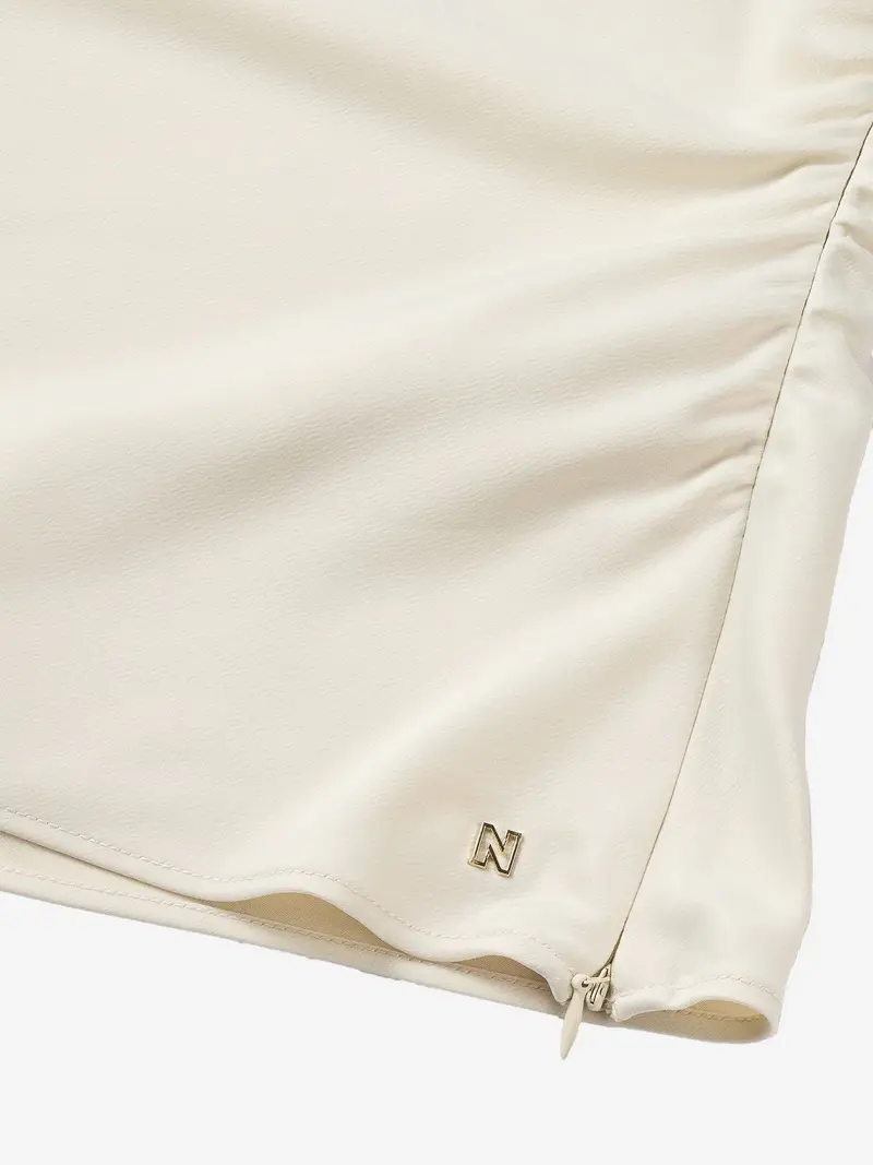 Satin Top Provo Cream Nikkie