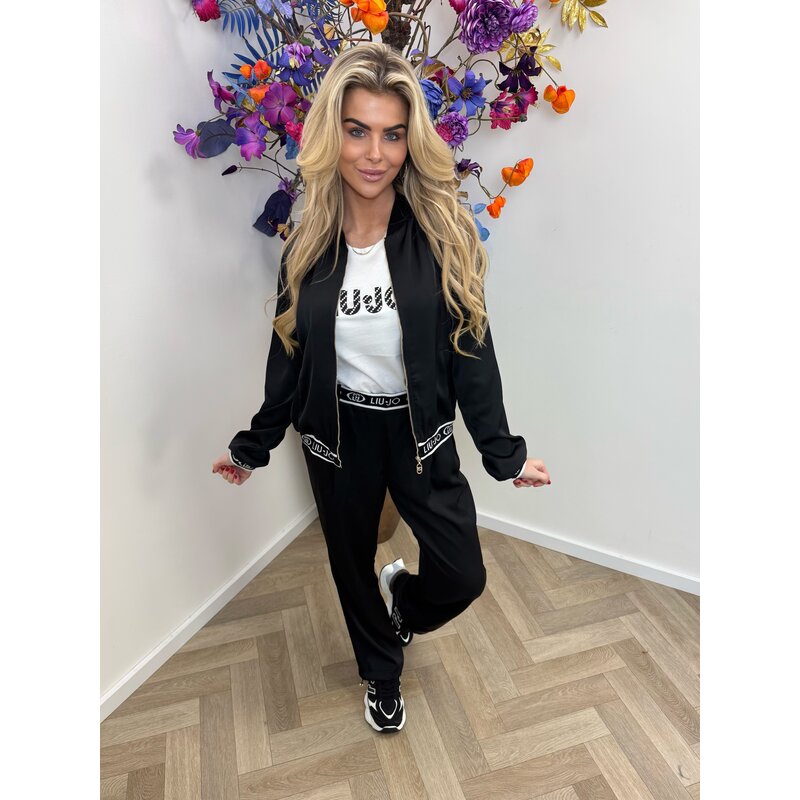 Jacket Giacca Navetta  Black Liu Jo 1770