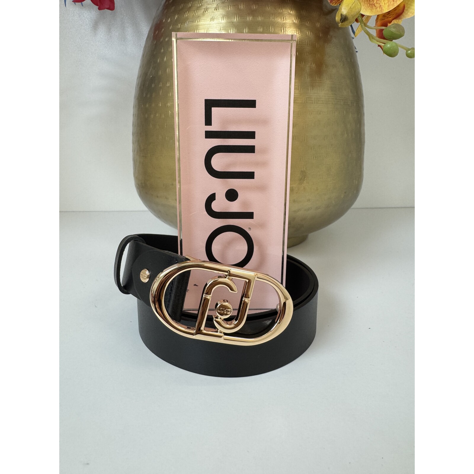 Liu-Jo Belt Lapuffy Black 1073 Liu jo