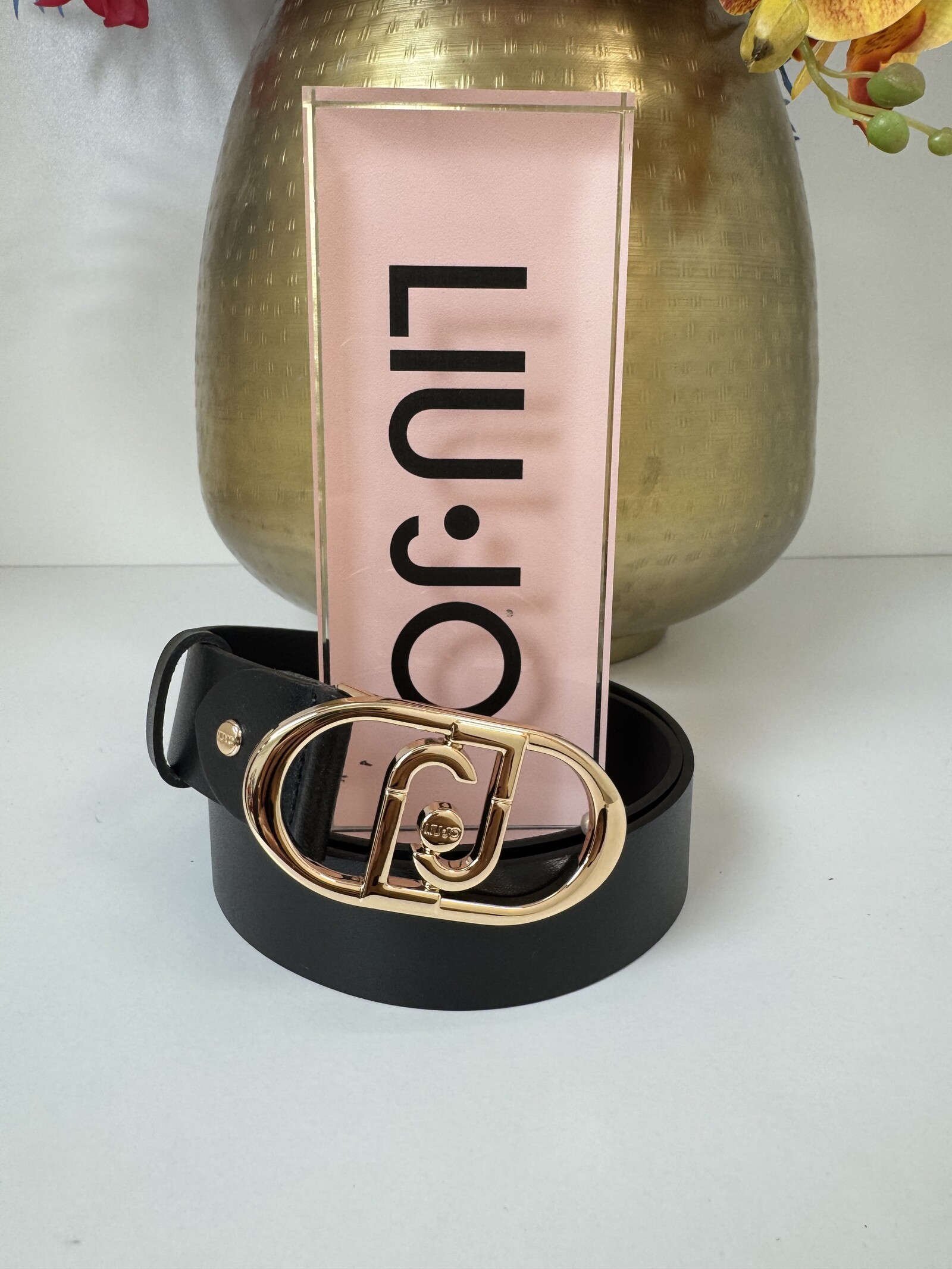 Liu-Jo Belt Lapuffy Black 1073 Liu jo