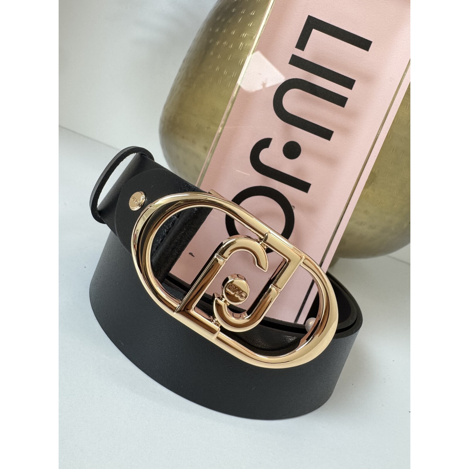 Liu-Jo Belt Lapuffy Black 1073 Liu jo