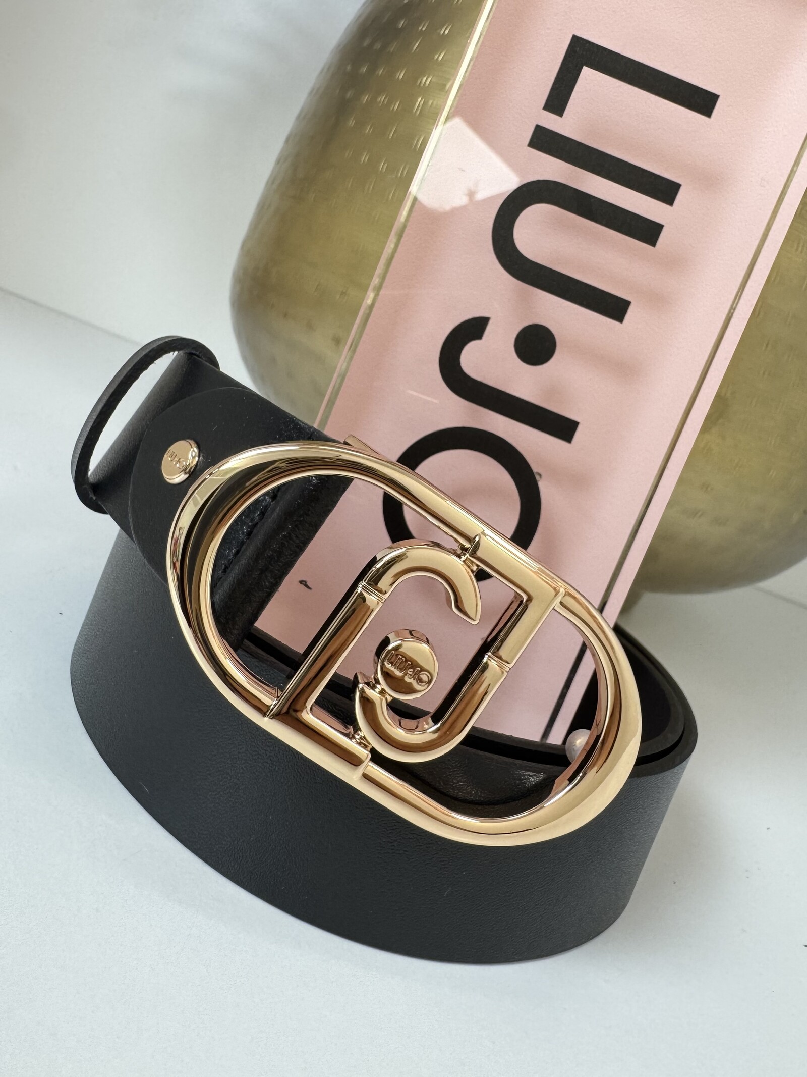 Liu-Jo Belt Lapuffy Black 1073 Liu jo